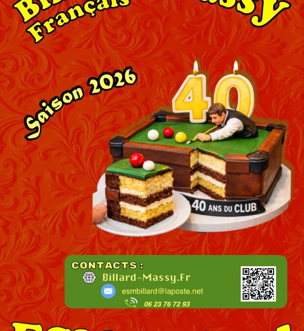 Billard Saison 2026-2027